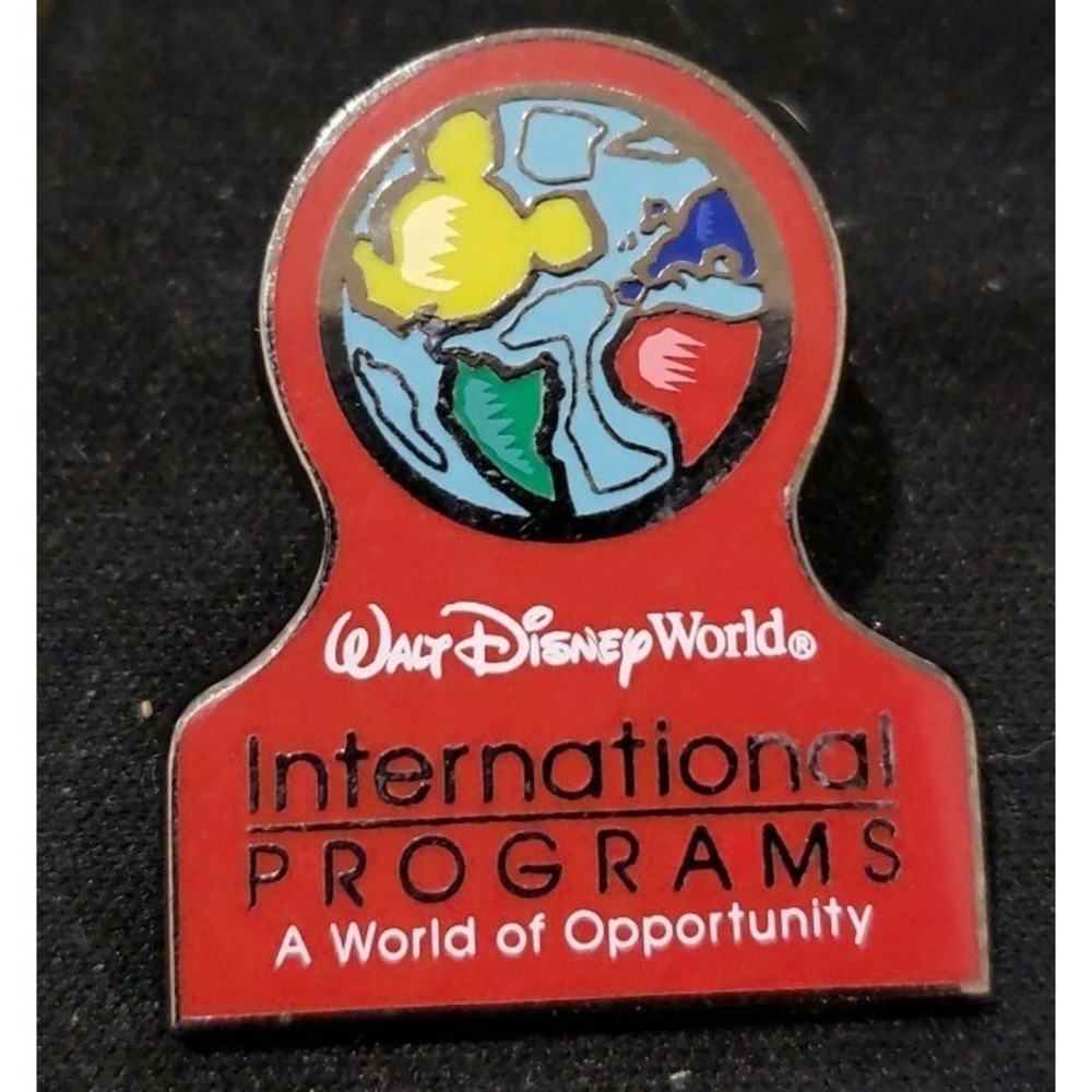 Vintage Disney Pin Walt Disney World International Programs Mickey Mouse 45858